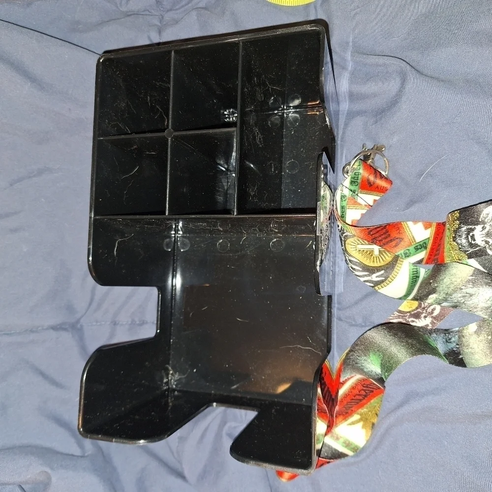 Jagermeister Black Plastic Napkin Holder Tray